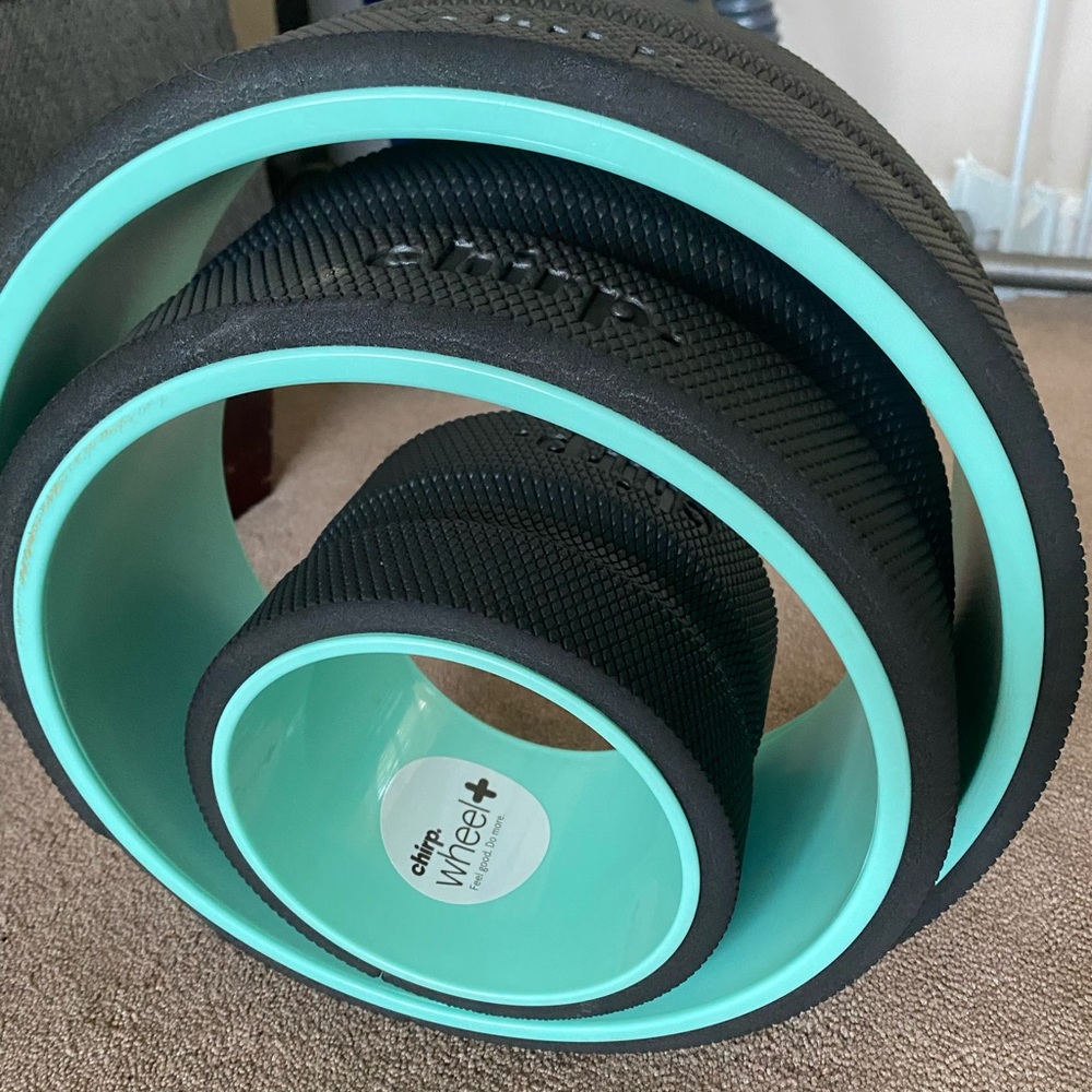 Chirp Wheel set of 3 Used twice